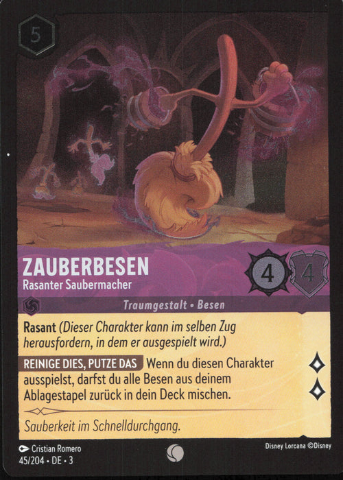 Zauberbesen - Rasanter Saubermacher 3INK-045 Common Deutsch