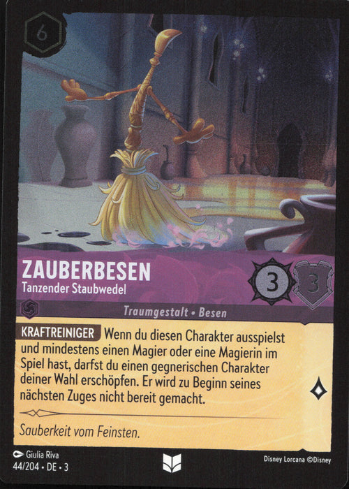 Zauberbesen - Tanzender Staubwedel 3INK-044 Uncommon Deutsch