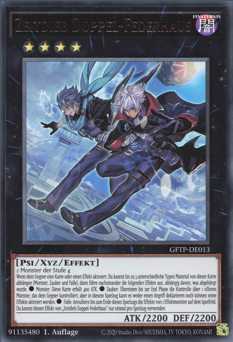 Zeitdieb Doppel-Federhaus GFTP-DE013 Ultra Rare