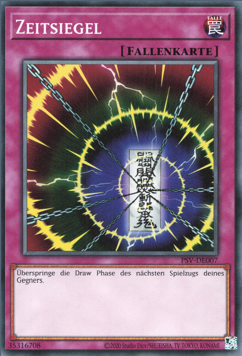 Zeitsiegel PSV-25TH-DE007 Common Deutsch