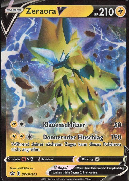 Zeraora V SWSH-263 Promo Deutsch