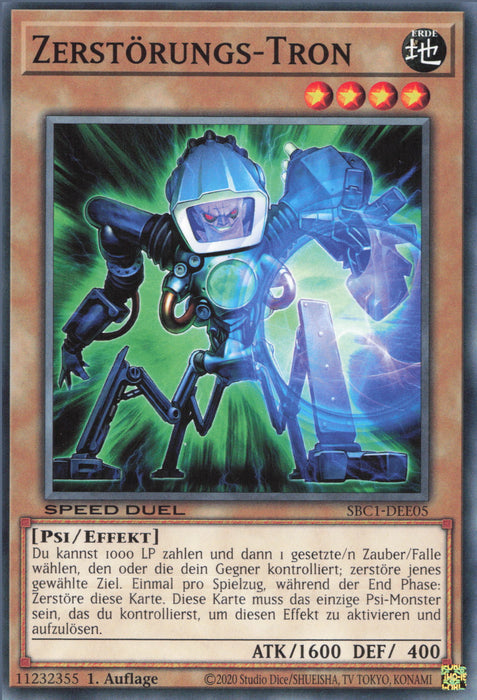 Zerstörungs-Tron SBC1-DEE05 Common Deutsch