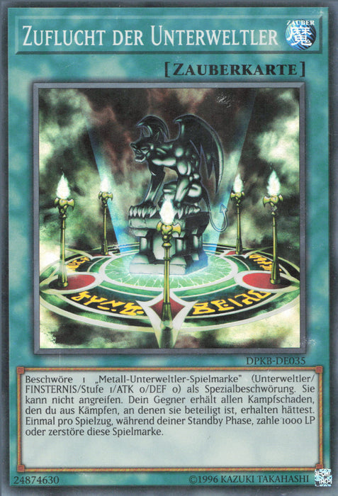 Zuflucht der Unterweltler (V.2) DPKB-DE035 Super Rare Deutsch