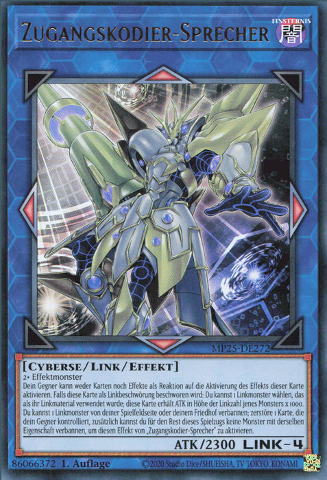 Zugangskodier-Sprecher MP25-DE272 Ultra Rare Deutsch