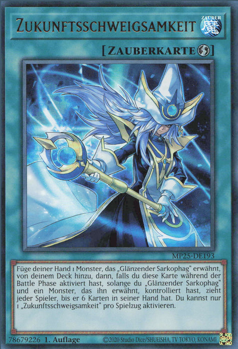 Zukunftsschweigsamkeit MP25-DE193 Ultra Rare Deutsch
