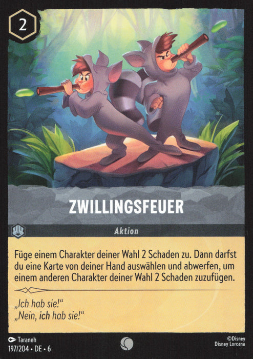 Zwillingsfeuer 6AZS-197 Common Deutsch