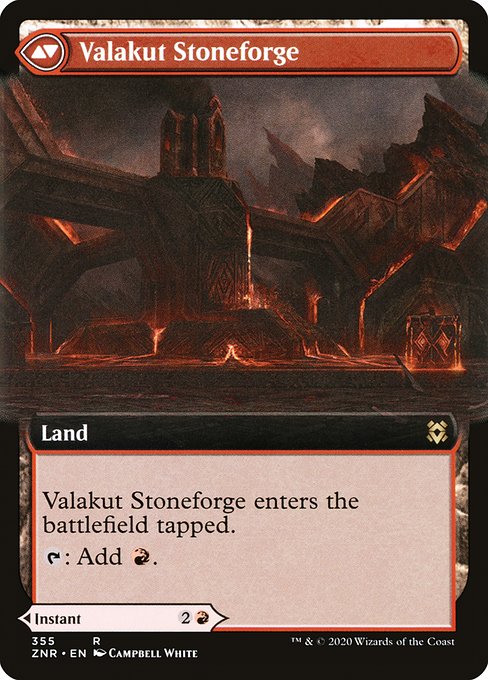 Valakut Awakening // Valakut Stoneforge - Back Face