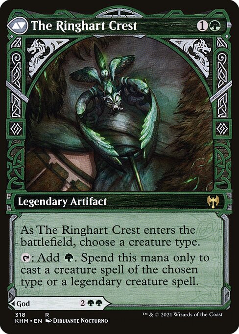 Kolvori, God of Kinship // The Ringhart Crest - Back Face
