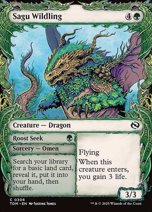 Sagu Wildling // Roost Seek - Back Face