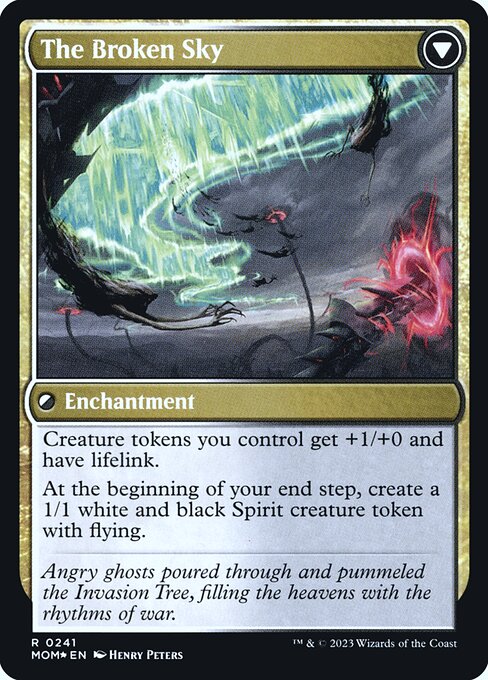 Invasion of Tolvada // The Broken Sky - Back Face