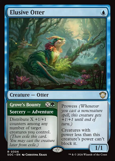 Elusive Otter // Grove's Bounty - Back Face