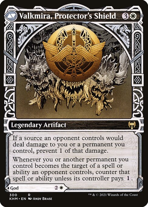 Reidane, God of the Worthy // Valkmira, Protector's Shield - Back Face