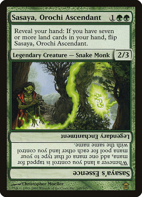 Sasaya, Orochi Ascendant // Sasaya's Essence - Back Face