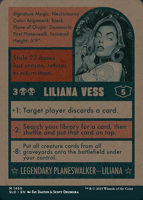 Liliana Vess // Liliana Vess - Back Face