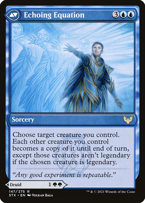 Augmenter Pugilist // Echoing Equation - Back Face