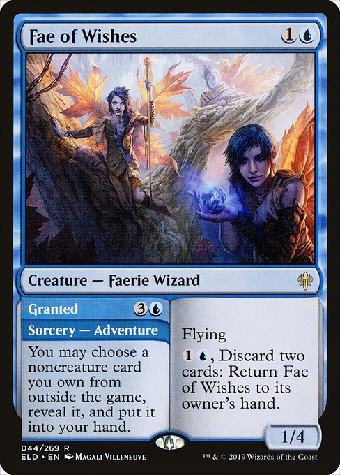 Fae of Wishes // Granted - Back Face