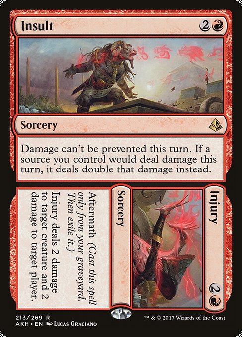 Insult // Injury - Back Face