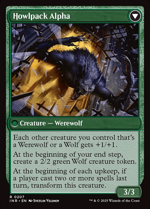 Mayor of Avabruck // Howlpack Alpha - Back Face