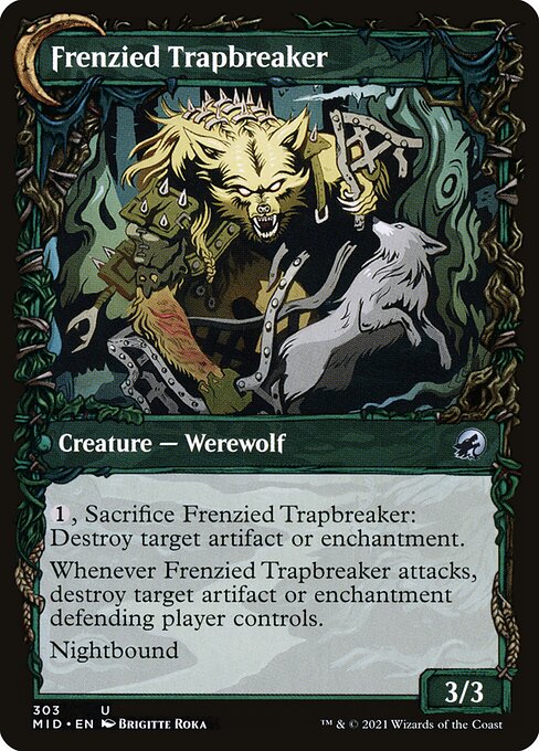 Outland Liberator // Frenzied Trapbreaker - Back Face