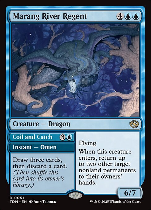 Marang River Regent // Coil and Catch - Back Face