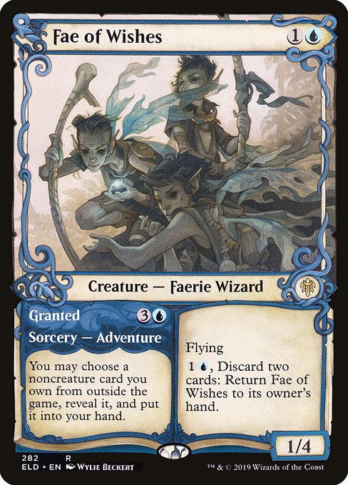 Fae of Wishes // Granted - Back Face