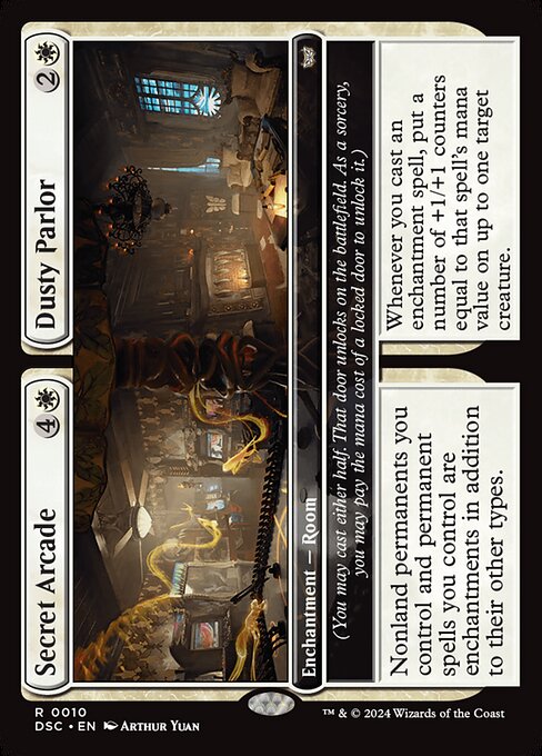 Secret Arcade // Dusty Parlor - Back Face