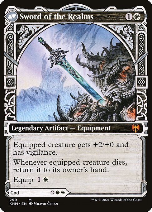 Halvar, God of Battle // Sword of the Realms - Back Face