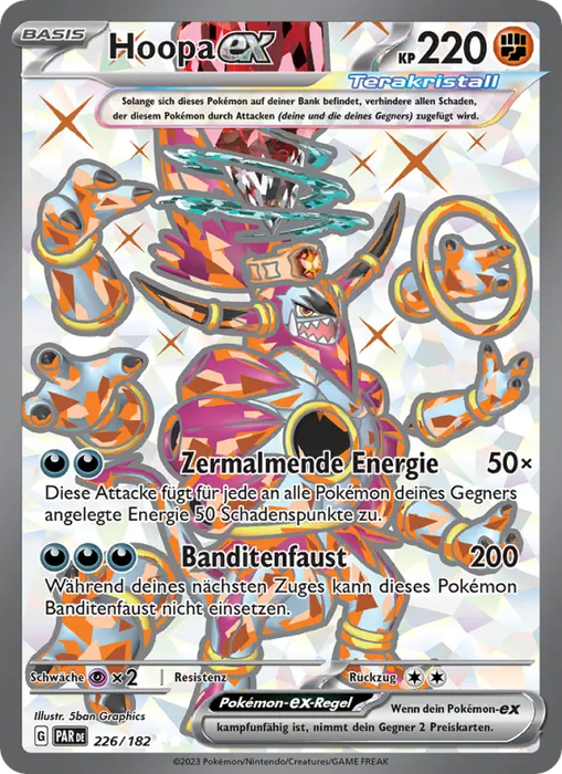 Hoopa ex PAR-226 Ultra Rare Deutsch