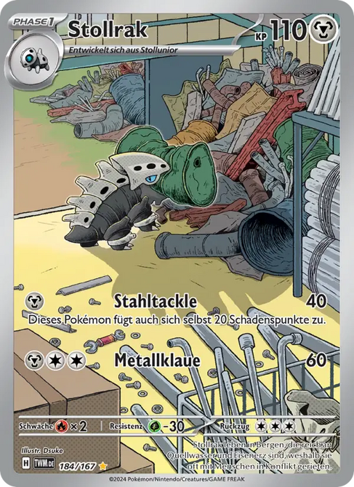 Stollrak TWM-184 Illustration Rare Deutsch