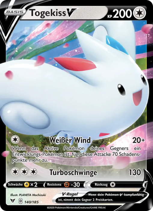 Togekiss V VIV-140 Ultra Rare Deutsch