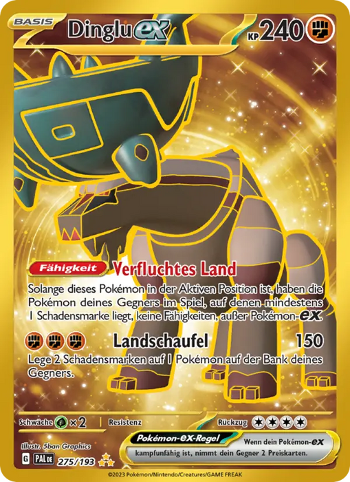 Dinglu ex PAL-275 Secret Rare Deutsch