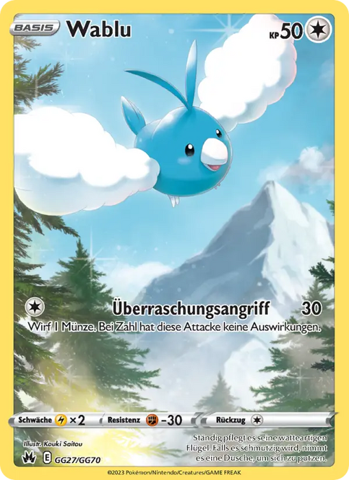 Wablu CRZ-GG27 Holo Rare Deutsch
