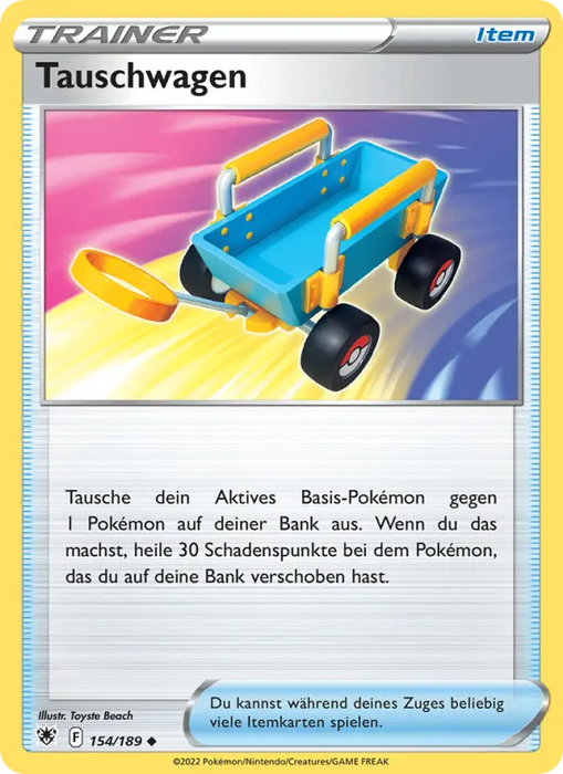 Tauschwagen ASR-154 Uncommon Deutsch