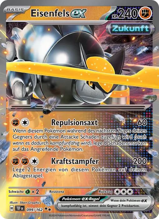 Eisenfels ex TEF-099 Double Rare Deutsch