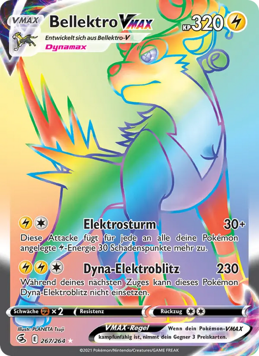 Bellektro VMAX FST-267 Secret Rare Deutsch