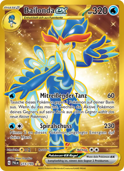 Bailonda ex PAL-273 Secret Rare Deutsch