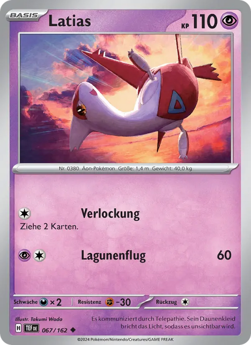 Latias TEF-067 Uncommon Deutsch