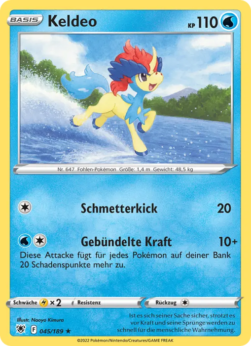 Keldeo ASR-045 Promo Deutsch