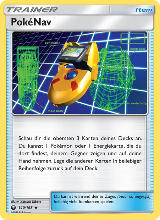 PokéNav CES-140 Uncommon Deutsch