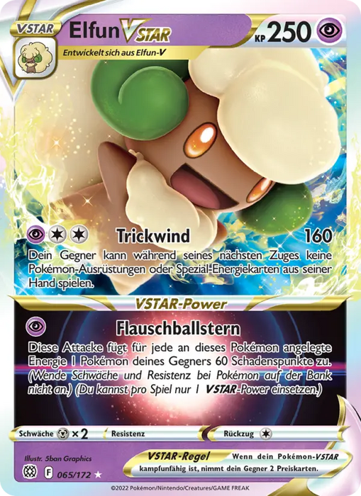 Elfun VSTAR BRS-065 Ultra Rare Deutsch