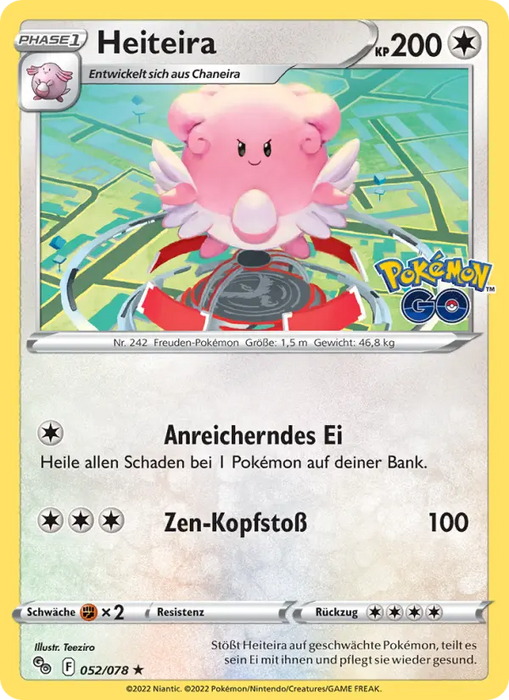 Heiteira PGO-052 Holo Rare Deutsch