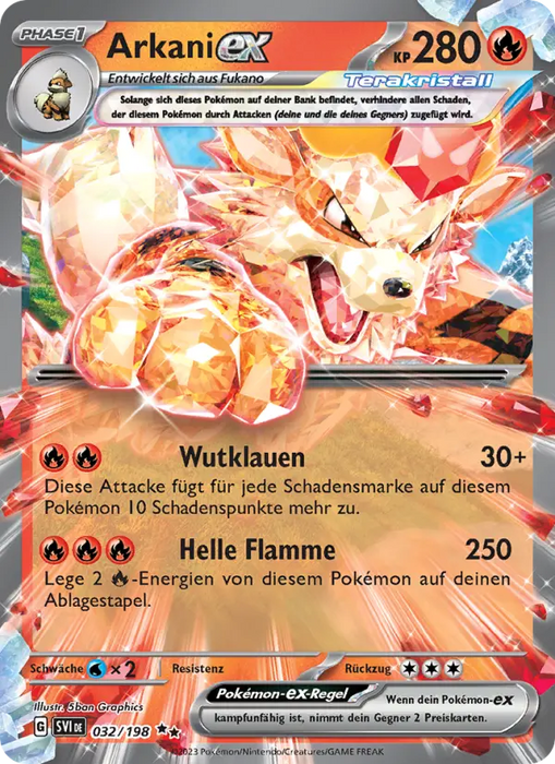 Arkani ex SVI-032 Double Rare Deutsch
