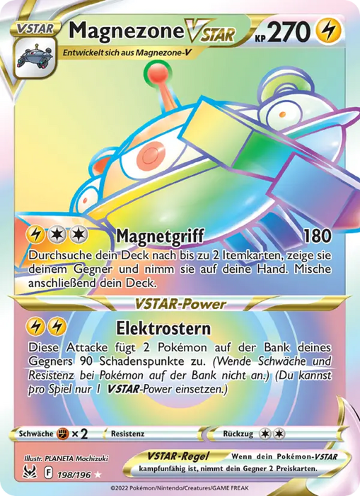 Magnezone VSTAR LOR-198 Secret Rare Deutsch