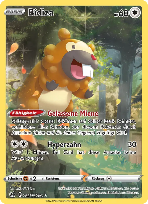 Bidiza CRZ-GG29 Holo Rare Deutsch