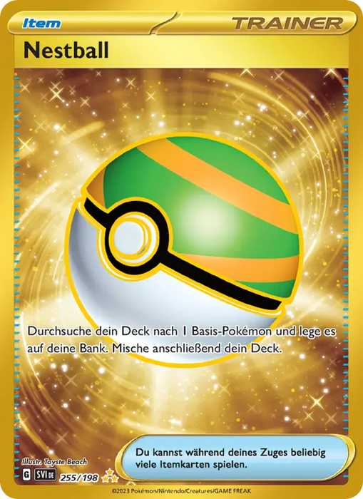 Nestball SVI-255 Secret Rare Deutsch