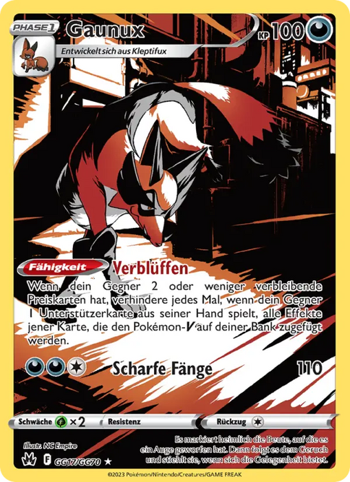Gaunux CRZ-GG17 Holo Rare Deutsch