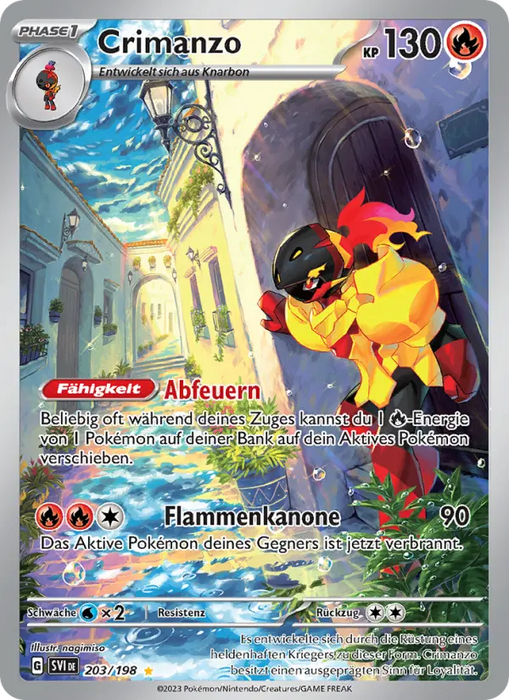 Crimanzo SVI-203 Illustration Rare Deutsch