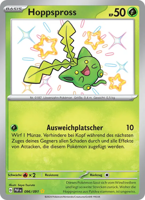 Hoppspross PAF-096 Shiny Rare Deutsch