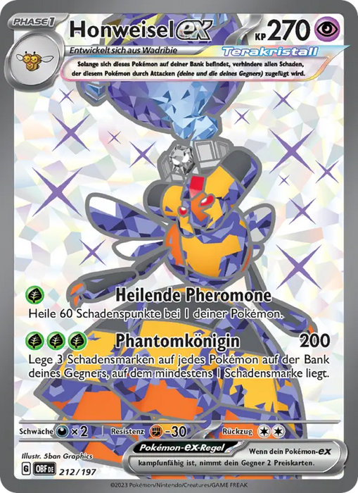 Honweisel ex OBF-212 Ultra Rare Deutsch