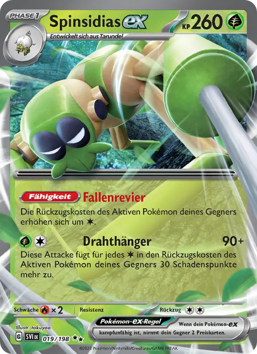 Spinsidias ex SVI-019 Double Rare Deutsch